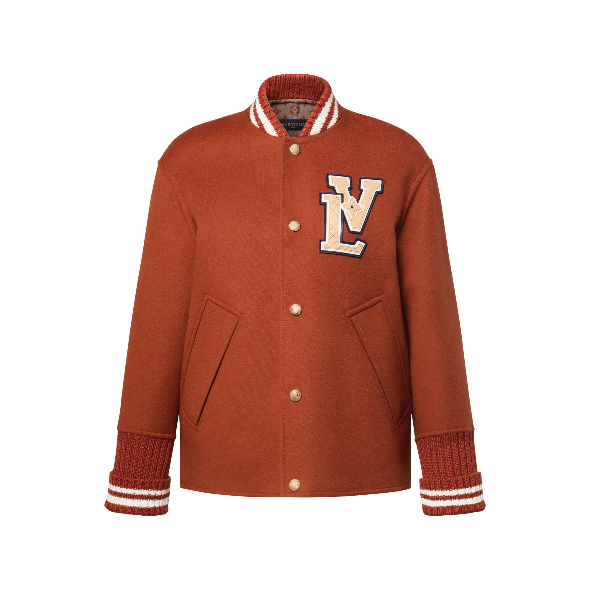 Louis Vuitton スタジャンジャケット 18 54 Double Face Varsity Jacket - Ready-to-Wear 1AKFZM | LOUIS VUITTON